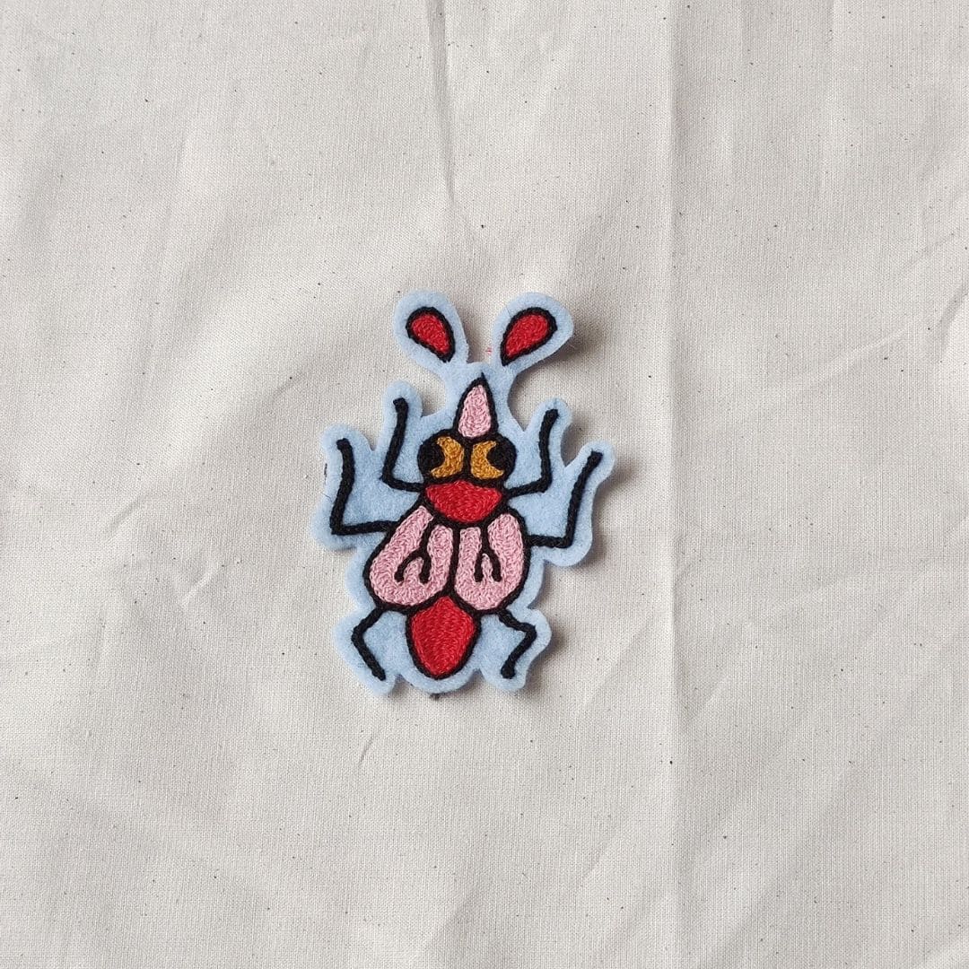 Patch moustique brodé